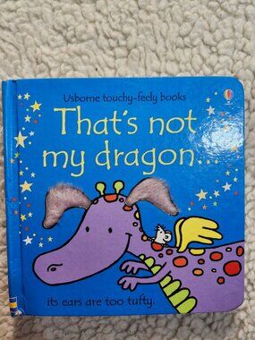 Usborne Thats Not My Dragon Board Book Fiona Watt Rachel Wells Touchy Feely
